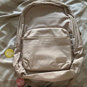Calpak Rose Gold Back Pack
